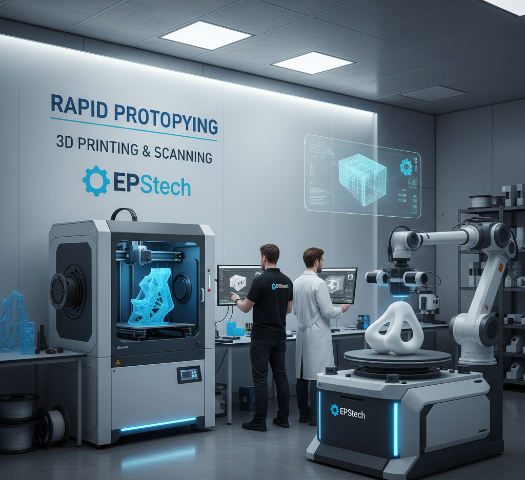 image relative to Rapid Prototyping with 3D Printing & Scanning